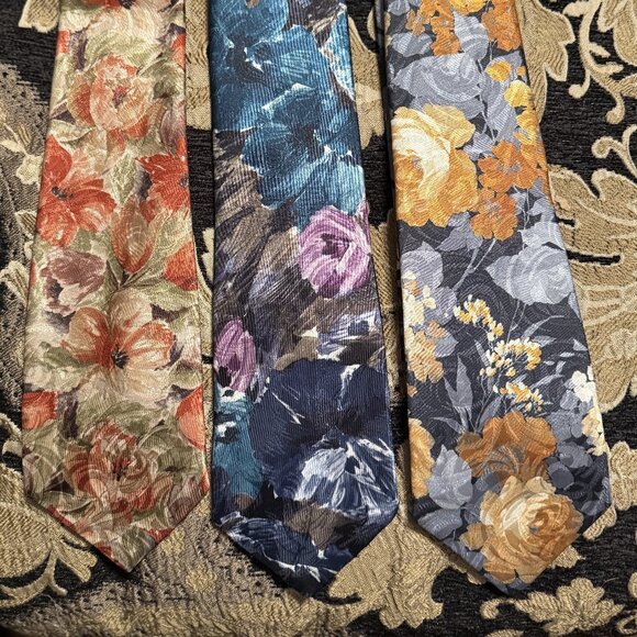 Floral Neckties (Bundle of 3) - Picture 7 of 16